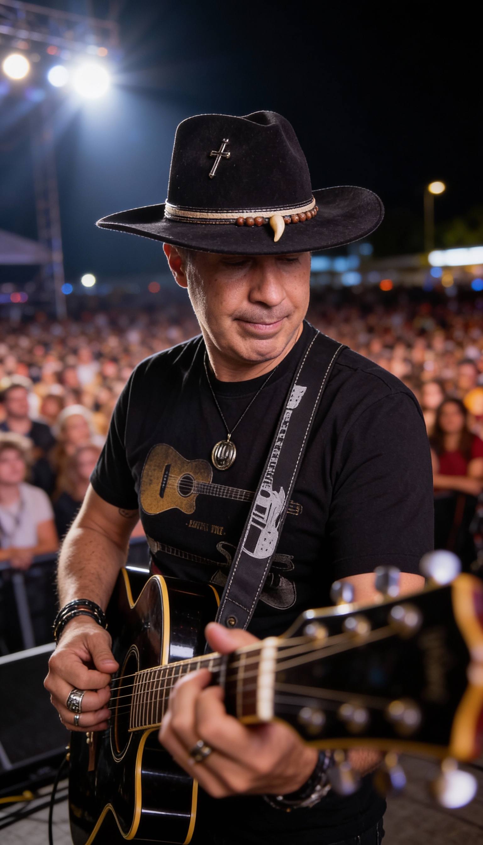 Cris Sertão com violão