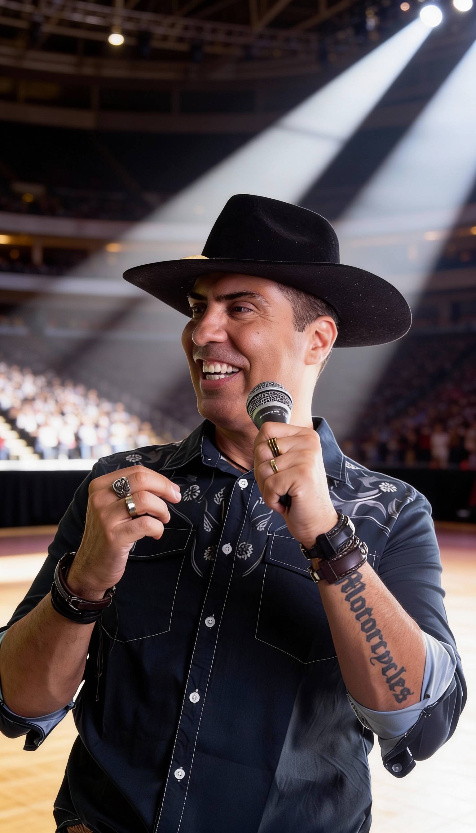 Cris Sertão cantando