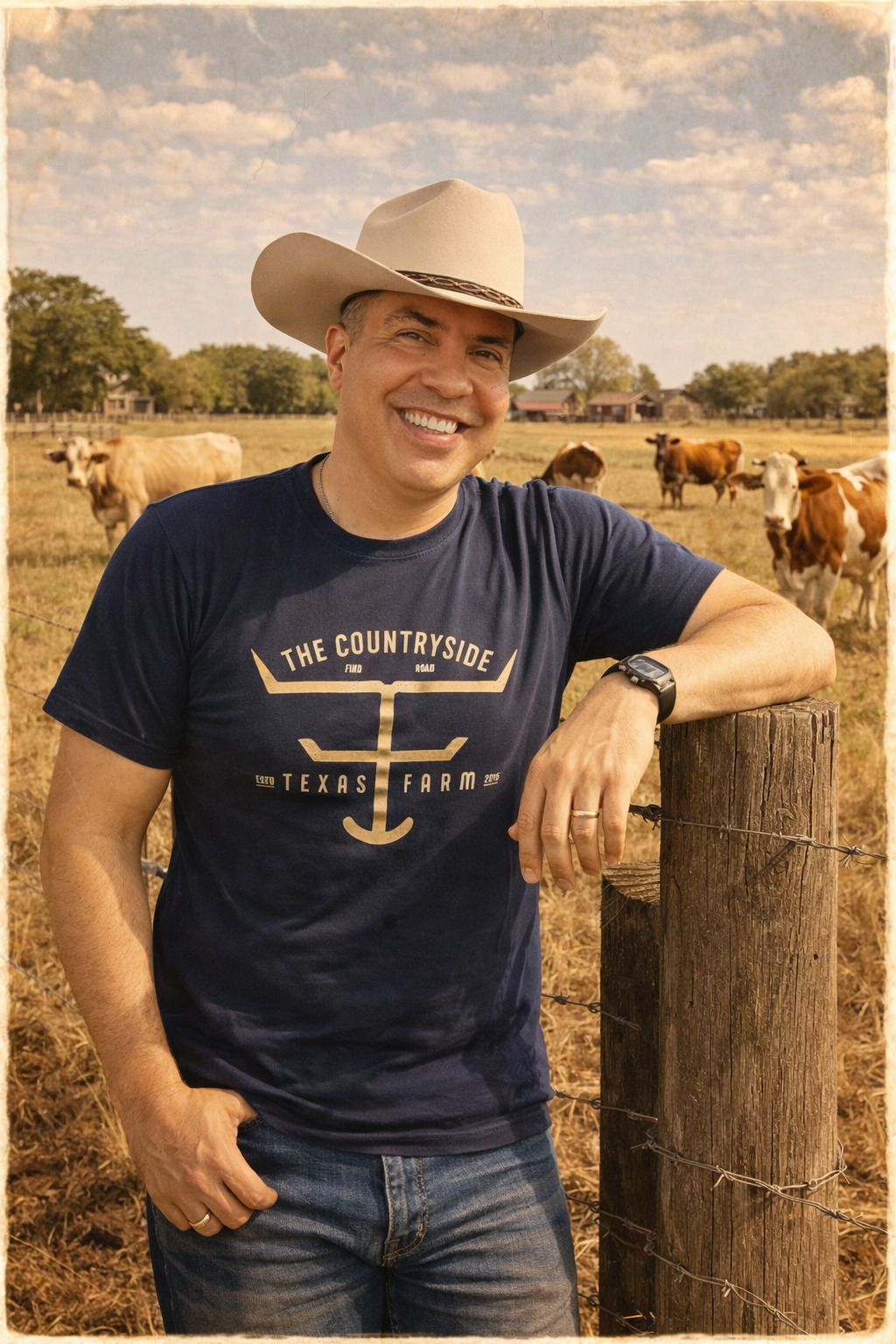 Cris Sertão na fazenda
